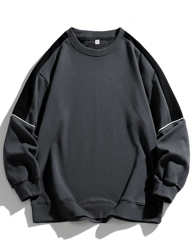 Baggy Oversized Sweatshirt Grau