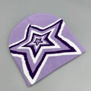 Beanie With Star Violett