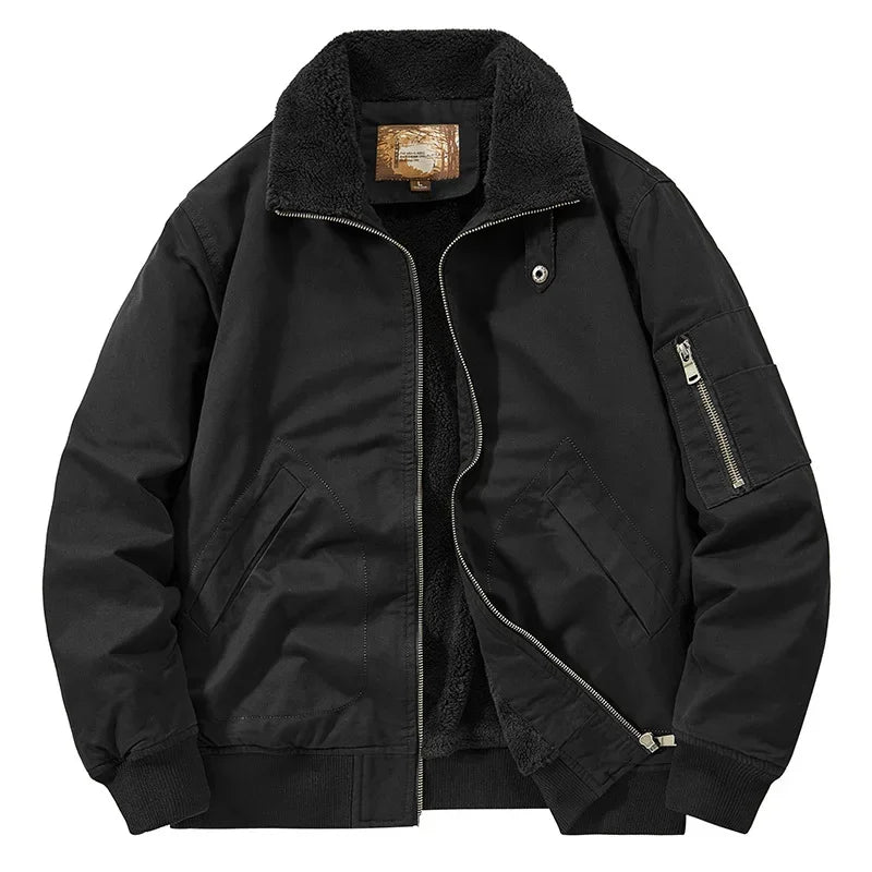 Bomberjacke Herren Baumwolle