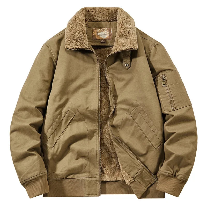 Bomberjacke Herren Baumwolle