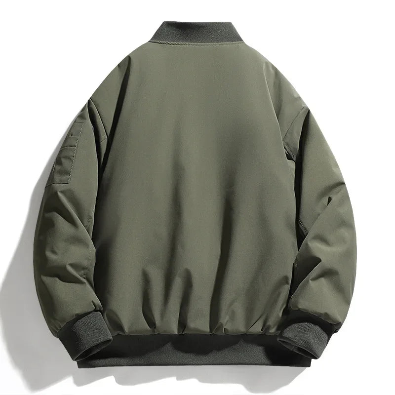 Bomberjacke Herren Olivgrün