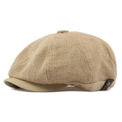 Flat Cap Men Khaki