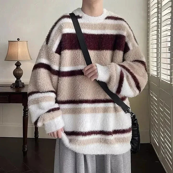 Oversize Pullover Herren Vintage