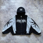 Oversized Zip Up Hoodie Y2K