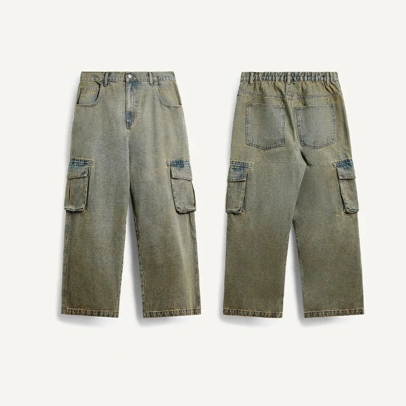Vintage Baggy Cargo Jeans