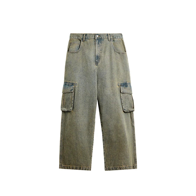 Vintage Baggy Cargo Jeans