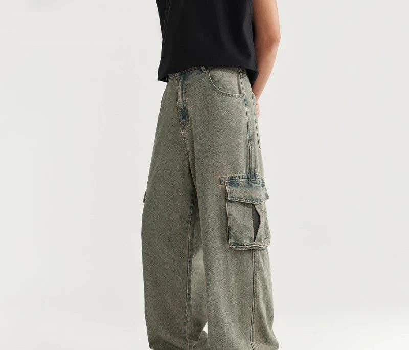 Vintage Baggy Cargo Jeans