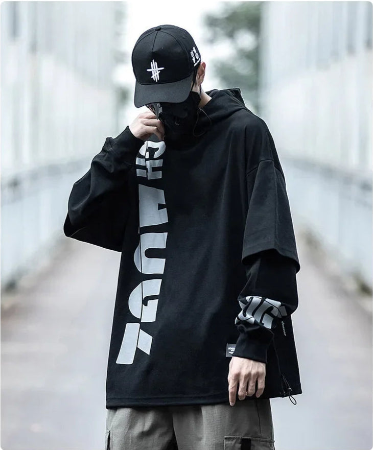 Techwear Hoodie Men