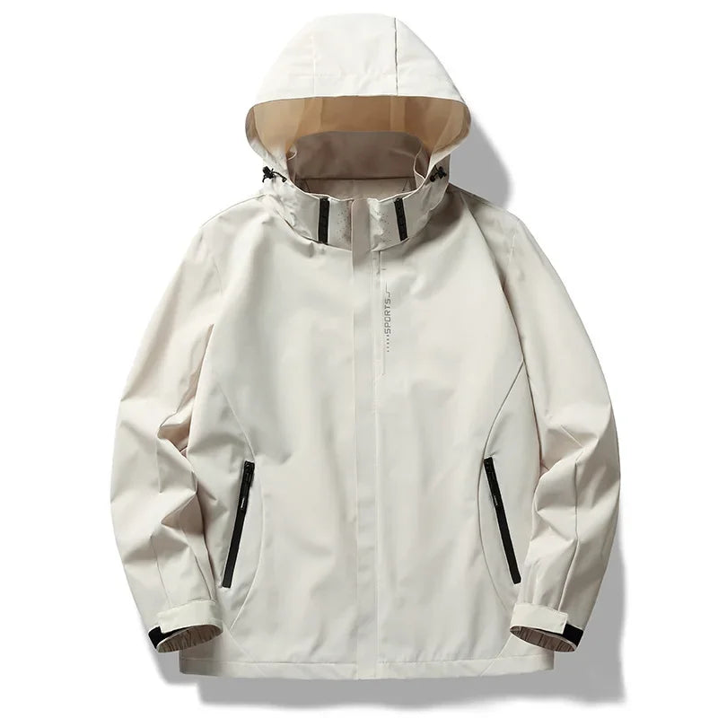 Windbreaker Herren Beige