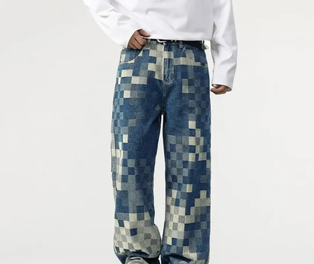 Y2K Jeans Baggy Men