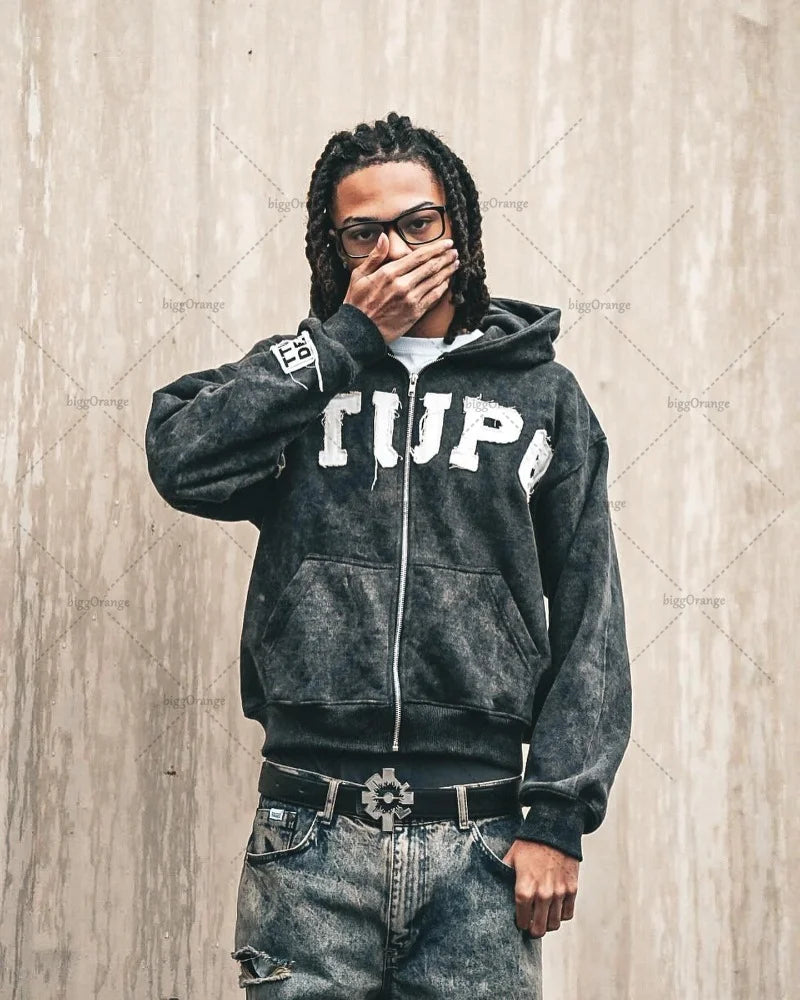Zip Up Hoodie Y2K