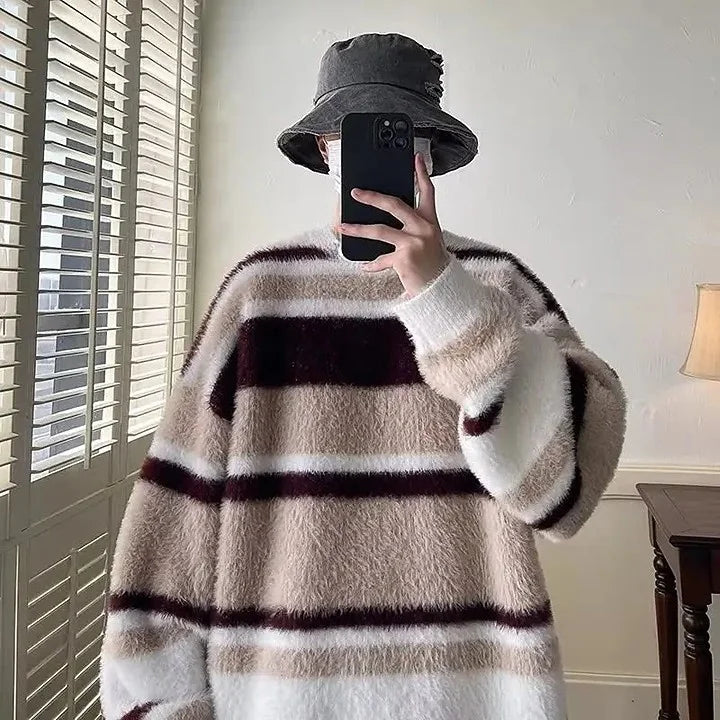 Oversize Pullover Herren Vintage
