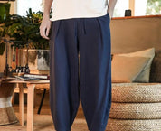 Leinenhose Männer Schwarz